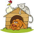 Happy farm animals Happy farm animals