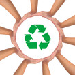 Conceptual image, help Recycling Conceptual image, help Recycling