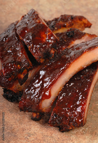 Photo: Delicious BBQ ribs Delicious BBQ ribs