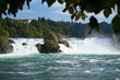 Foto: Rheinfall bei Schaffhausen. Europas größter Wasserfall. Rheinfall bei Schaffhausen. Europas größter Wasserfall.