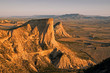 Eroded desert