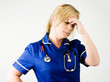 tired nurse