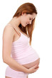woman in late stages of pregnancy