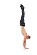 Photo: break dancer showing his skills break dancer showing his skills
