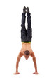 break dancer showing his skills