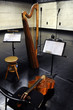 contrebasse et harpe