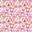 hearts seamless background