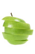 Slices of Granny Smith Apple