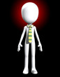 Blank Office Worker
