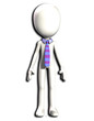Blank Office Worker
