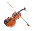 ancient viola on a white background.. ancient viola on a white background..