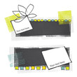 Banner - grunge structure elements (vector) Banner - grunge structure elements (vector)