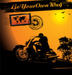 motorcycle rider background