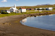 Porshofn village. North part of Iceland.