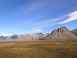 hiking in the mountains