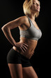Photo: Woman in wearout gear Woman in wearout gear