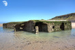 Arromanches - Le port artificiel et ses caissons Phoenix