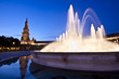 Plaza de Espana in Seville, Spain