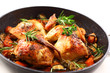 Foto: Roasted chicken with vegetable Roasted chicken with vegetable