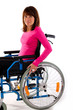 Frau Rollstuhl