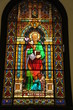 Stained glass window apostle