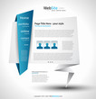Origami Website - Elegant Design