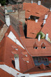Red roofs - top view - Sibiu, Romania Red roofs - top view - Sibiu, Romania