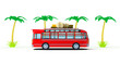 red bus adventure
