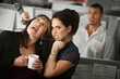 Office Worker Strangles a Woman