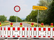 gesperrte Straße mit Umleitung © Matthias Buehner