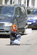 Girl holding a movie clapper