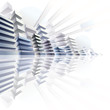 3d urban futurism, vector city panorama illustration. 3d urban futurism, vector city panorama illustration.