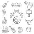 Vector: Wild West Set. Wild West Set.