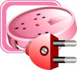 Illustration of code wire with connecting plug