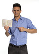 Photo: Man with Passport Man with Passport