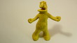 Yellow clay  character grumbling