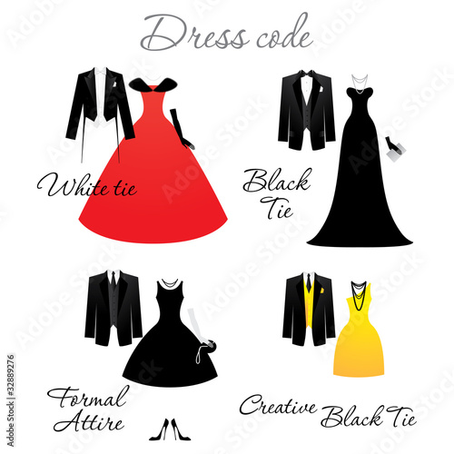 Vektor: dress-code dress-code