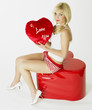 Photo: woman with a heart woman with a heart