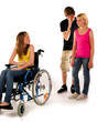 aussenseiter mobbing rollstuhl drei teenager