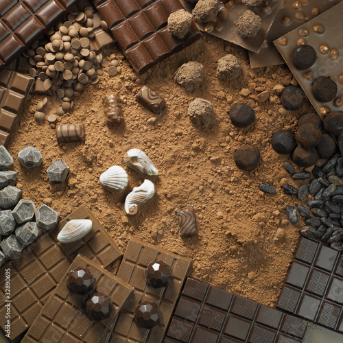 Photo: chocolate still life chocolate still life