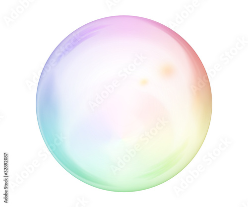 Illustration: soap bubble soap bubble