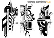 Techno elemetnts set five Techno elemetnts set five