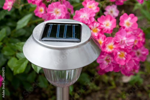Foto: Solarleuchte im Garten I Solarleuchte im Garten I