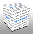 3D Würfel BERUFSWAHL
