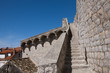 The Walled City of Dubrovnic in Croatia Europe