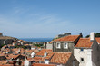 Rooftops in Walled City of Dubrovnic Croatia