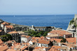 The Walled City of Dubrovnic in Croatia Europe