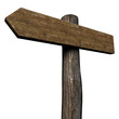 Wood sign