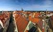 Bautzen city in Germany panorama