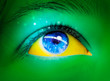 drapeau brésilien oeil brésil drapeau brésilien oeil brésil